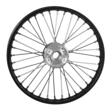 Imagem de Roda Aro 12 Dianteira Montada para Mini Moto TR-50F TR-100F e TR-125F 