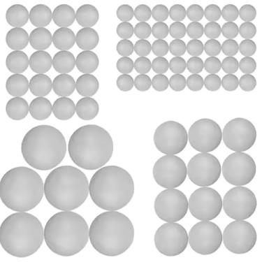 Imagem de Bola Isopor 2,5cm (25mm) Pacote Com 100 Maciça Artesanato