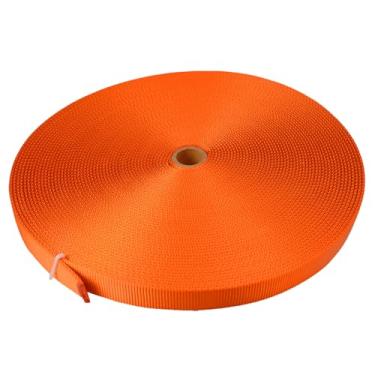 Imagem de SEPEAK Correia tubular de nylon de 2,5 cm, 20 kN/2,041 kg, alça de escalada resistente para resgate, escalada ao ar livre, combate a incêndios, equipamento, tirolesa, ancoragem, suspensão, 1 peça,