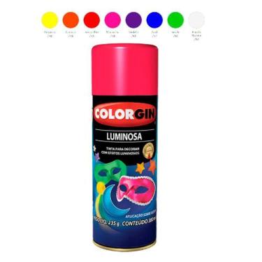 Imagem de Tinta spray vermelho 755 colorgin 350ml - 000026