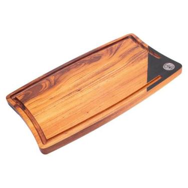Imagem de Tábua Artesanal Para Churrasco BBQ Curvy - AXT Wood