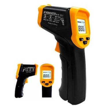 Imagem de Termômetro laser Digital Infravermelho Industrial Cozinha Culinário Te