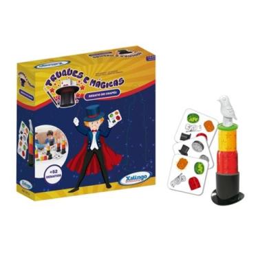 Imagem de Brinquedo Truques e Mágicas Desafio do Chapéu 52 Desafios  Xalingo - 1
