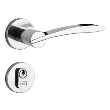 Imagem de Fechadura Externa Soprano Hórus com Roseta, Cromada - HÓRUS-4053-PY-R2