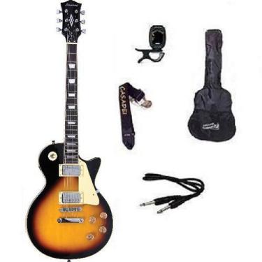 Imagem de Kit Guitarra Strinberg Les Paul LPS230 + Afinador Digital + Acessórios