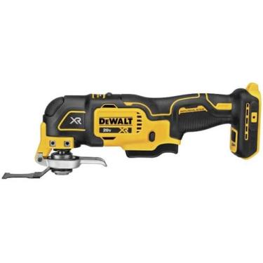 Imagem de Multiferramenta Oscilante 20v S/ Bateria Dewalt DCS356B, Amarela