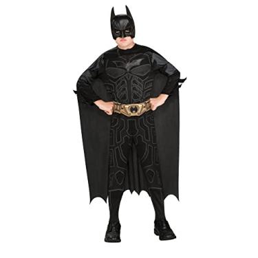 Imagem de Batman Dark Knight Rises Child's Batman Costume with Mask and Cape - Large