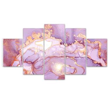 Imagem de Quadro Decorativo Mosaico MDF Mármore 16 115x60cm - EMPIRE GAMER