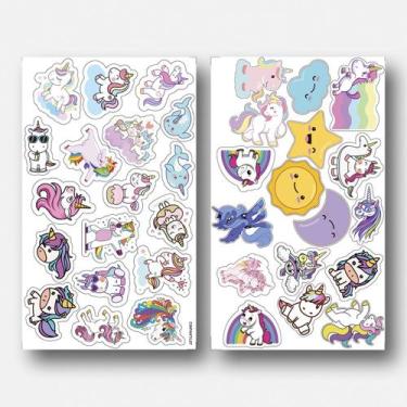Imagem de Adesivo Autocolante Stickers Kids Infantil Coleção 7 - Império da Impr