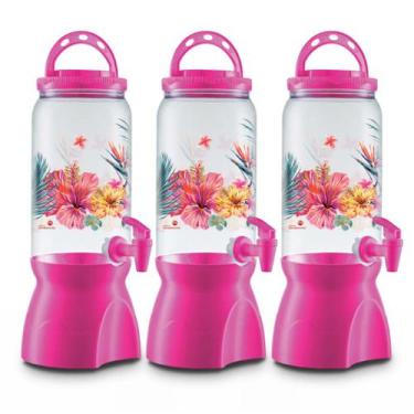 Imagem de Kit 3 dispenser botanika 2,7l - Bandeirante