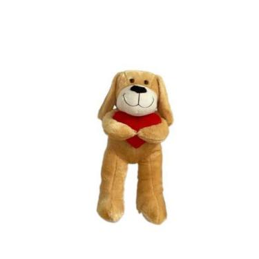 Imagem de Cachorro Pelúcia Gigante Apaixonado 50 Cm Dog - Pandora Baby Enxovais