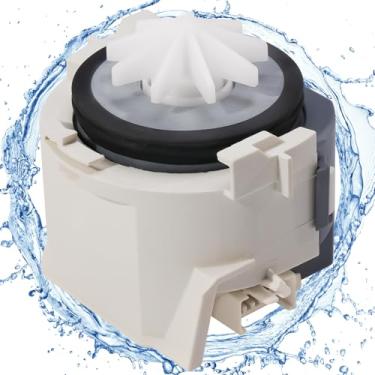 Imagem de Motor de bomba de drenagem de lava-louças DD31-00016A atualizado, compatível com a bomba de drenagem da máquina de lavar louça Samsung, número de peça da bomba de drenagem, DD31-00016A AP5917178,