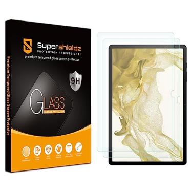 Imagem de Supershieldz (Pacote com 2) Protetor de tela projetado para Samsung Galaxy Tab S9 Plus (12,5 polegadas) / Tab S9 FE Plus (12,5 polegadas), (vidro temperado) antiarranhões, sem bolhas
