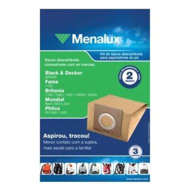 Imagem de Saco descartável  Black & Decker AP2000 Menalux - Electrolux