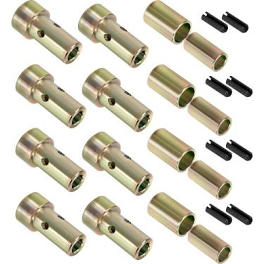 Imagem de Yoursme 4 pares de kit de bucha adaptador de engate rápido Cat 1 TK95029 para tratores de engate de 3 pontos Categoria I