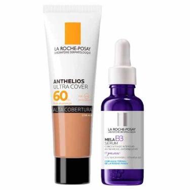 Imagem de La Roche-Posay Kit - Protetor Solar Facial com Cor 4.0 + Sérum Facial 