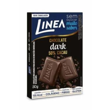 Imagem de Chocolate Linea Diet Zero Açúcar Amargo 1 Barra 30g