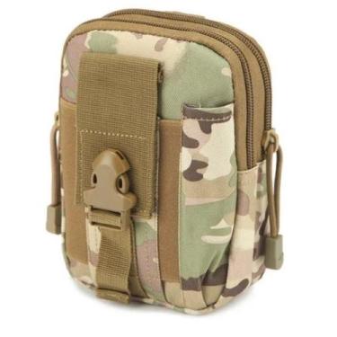 Imagem de Bolsa com alça porta treco pochete tático porta celular mochila de cin