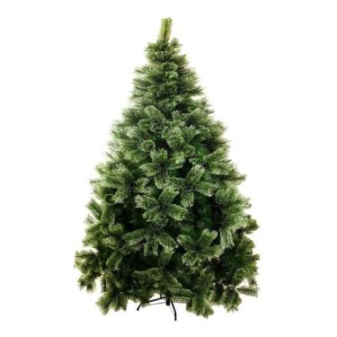 Imagem de Arvore natal pinheiro nevada 2,10m - GLOBAL