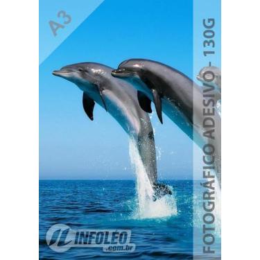Imagem de Papel Fotográfico A3 130 gramas Adesivo - 20 Folhas