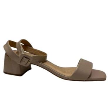 Imagem de Sandália Carrano Salto Baixo Detalhe Trançado Na Perna-Feminino