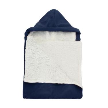 Imagem de Porta Bebê  Saco de Dormir  Porta com sherpa - Bebê & Enxoval, Marinho
