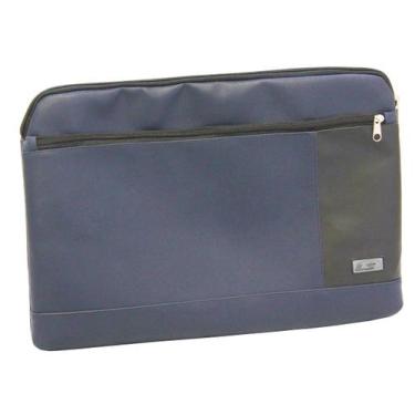 Imagem de Case LS Bolsas para Notebook 15.6" material sintético Azul 2 divisões 