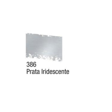 Imagem de PÁTina Em Cera Para Efeito De Envelhecimento 37ml Acrilex, Prata Iride