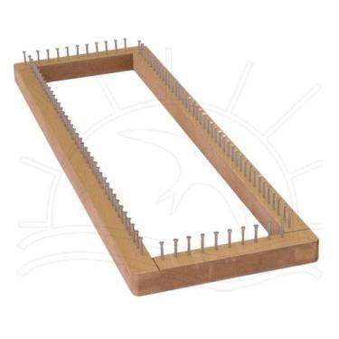 Imagem de Tear Retangular 10 x 40 Pregos - Arte Nilos