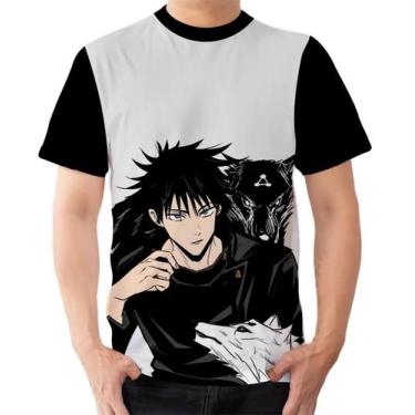 Imagem de Camiseta Camisa Ads  Megumi Fushiguro Jujutsu Kaisen Anime 5 - Fabriqu