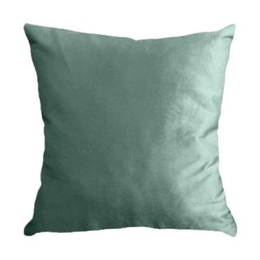 Imagem de Capa para Almofada em Veludo Liso Quadrada 50x50 Verde Menta - Díspar 