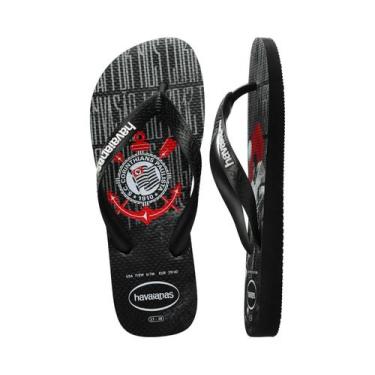 Imagem de Chinelo Havaianas Times Corinthians 37/38 - Produto Original