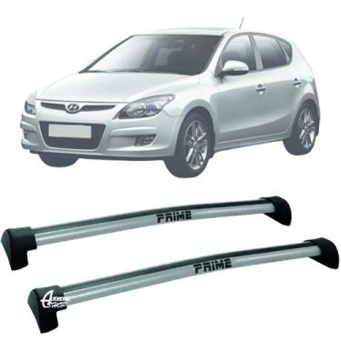 Imagem de Rack Teto Aluminio Prime Hyundai I30 G1 09-12 Prata PR022