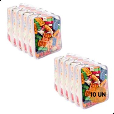 Imagem de Organizadores de brinquedo Kit 10 para Praia Guarda Roupa Bagagem Roup
