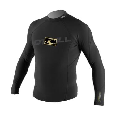 Imagem de O'Neill Wetsuits Martelo 2/1 mm Manga Longa Crew, Preto, Pequeno