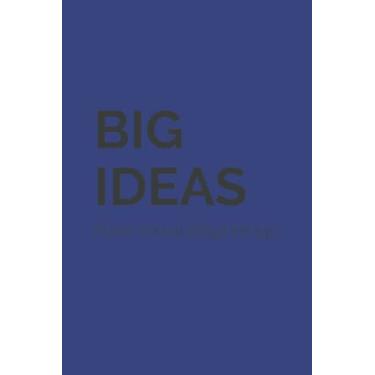 Imagem de Bid Ideas Have Small Beginnings Black Text Notebook: Deep Space Royal Matte Finish Lined Journal, 6 x 9 120 Pages, Gift For Thinkers, List Makers and ... Have Small Beginnings Black Text Journal)