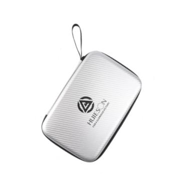 Imagem de Vaveren Pingpong Paddles Hard Case Racquet Holder Hard Shell Table Tennis Paddle Storage Bag para Entusiastas Presente Amantes de Tênis de Mesa, Prata