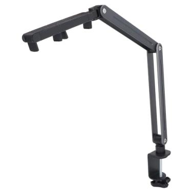 Imagem de Suporte para Tablet Com Rotação de 360 graus, Clipes Reforçados, Suporte de Braço Ajustável para Mesa, Compatível Com Pro 12.9, Fire HD 10, Galaxy Tab,