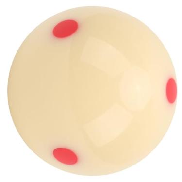 Imagem de Bola Branca, Bolas Brancas para Mesa de Sinuca Com Linhas e Pontos Padrão 52,5 Mm de Resina para Bilhar Sinuca Redpoint Bolas de Bilhar para Treinamento e Jogos
