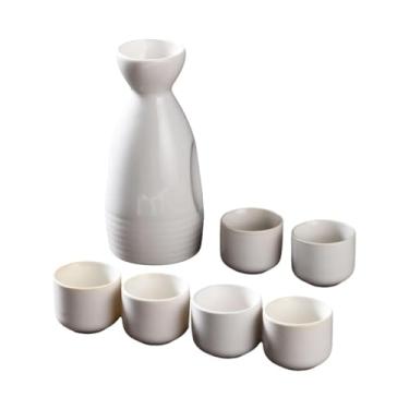 Imagem de Bothyi Conjunto de Copos de Cerâmica para Saquê, Conjunto de Copos de Cerâmica, Decoração, Utensílios para Bebidas, Artesanato, Bebida Tradicional para