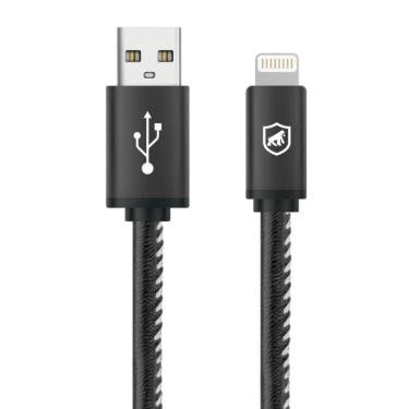 Imagem de Cabo Lightning / USB-A - Turbo Militar - 1,5M  no Atacado - Caixa Fechada 10 Unidades - Gshield