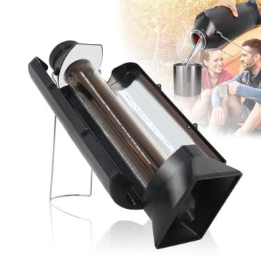 Imagem de Femitu Chaleira de sol GG para acampamento, aquecedor de água solar portátil, destilador de água ferve 958 g para caça, casa, equipamento de sobrevivência e mochila, aquece até 100 °C, sem combustível