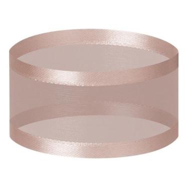 Imagem de Fita De Organza C Cetim 10mm X 10 Metros C/20 Un = 200metros - Fitas R