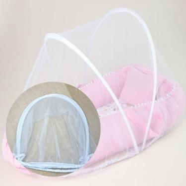 Imagem de Ninho Redutor de Berço para Bebê com Mosquiteiro Protetor Menina Menino (Fox)