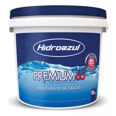 Imagem de Balde Cloro Piscina Hidroazul 65 Premium 10kg