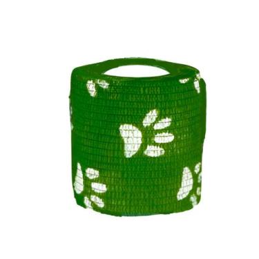 Imagem de Bandagem 5cm x 4,5mt - Patinhas Verde - Limed Mogi