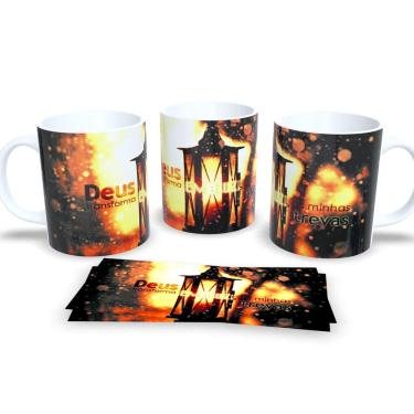 Imagem de Canecas Evangélicas Cristã Personalizadas Fé e Inspiração em Cada Gole