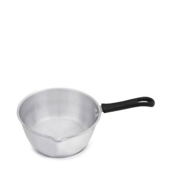 Imagem de Papeiro com bico em aluminio n 14 750 ml panelinha bebe mingau papa