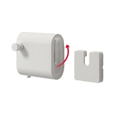 Imagem de Varal Retrátil Varal Secagem Roupas Retrátil Com Corda Aço Inoxidável 304 Ajustável Para Serviços Pesados(White)