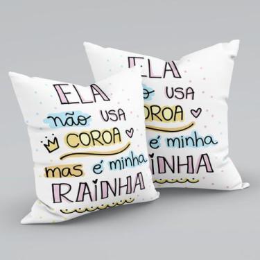 Imagem de Capa Para Almofada Dia das Mães Homenagem Mãe Presente 01 Peça - MANIA